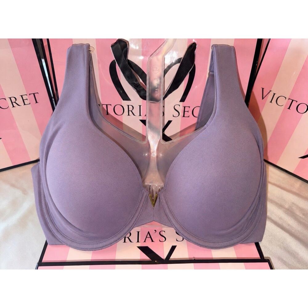 Victoria's Secret Bra 38DD Unlined Perfect Light Gray